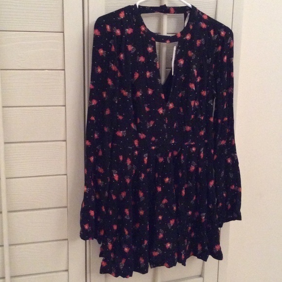NWT Free People Tegan Floral Dress - Picture 4 of 7